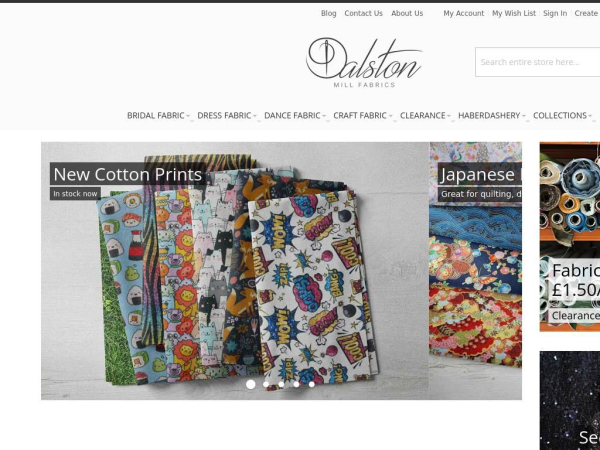 dalstonmillfabrics.co.uk